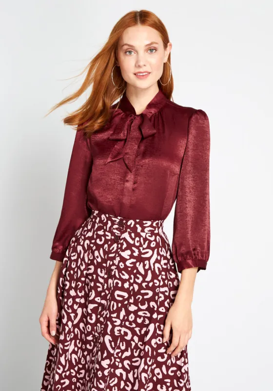 The HBIC Blouse sold by Modcloth