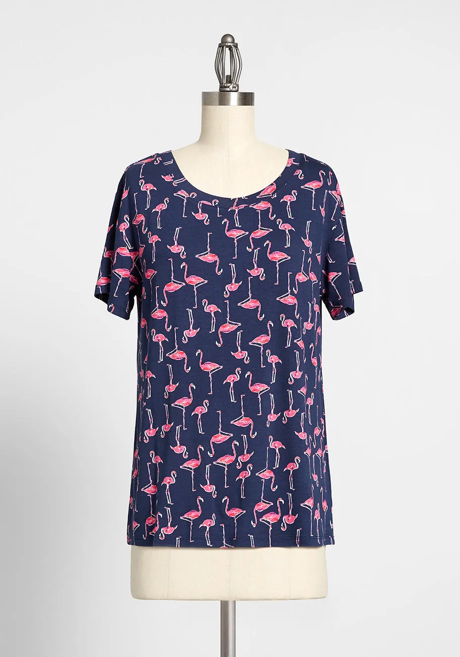 Instant Hit Relaxed Fit T-Shirt sold by Modcloth