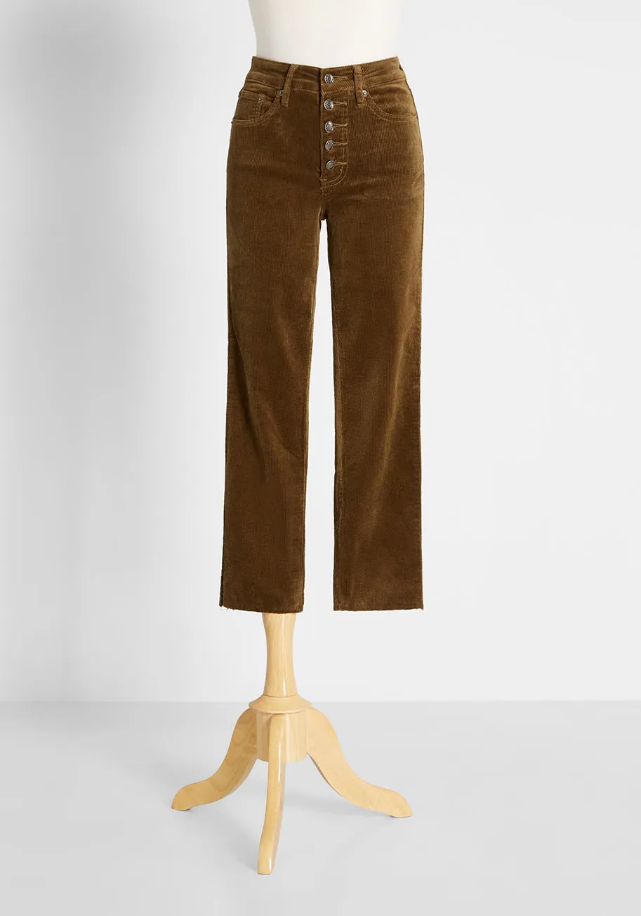 All Aboard For Cords Pants sold by Modcloth