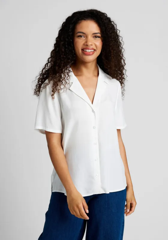 Call It a Classic Camp Collar Shirt made by Modcloth