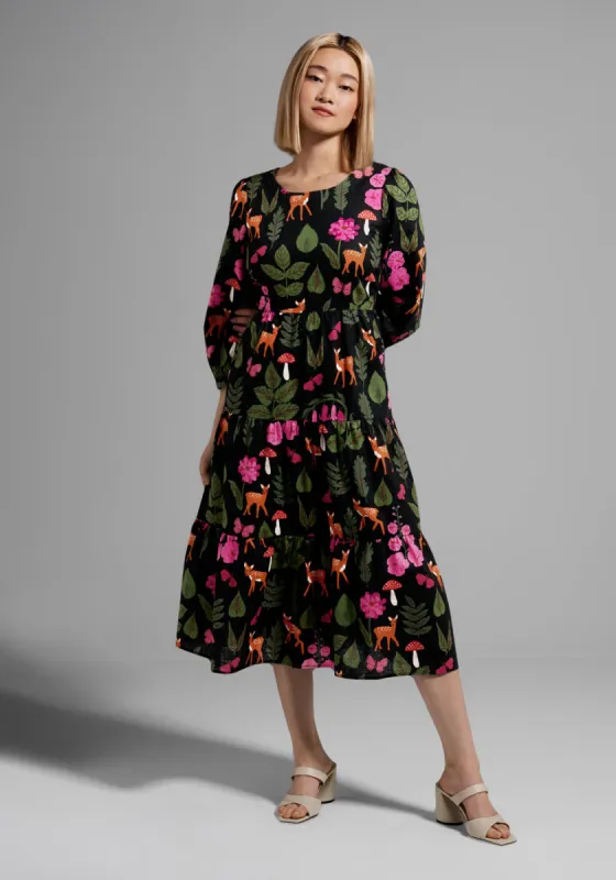 So Deer to Me Midi Dress sold by Modcloth