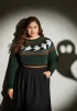 You've Been Ghosted Fair Isle Sweater sold by Modcloth