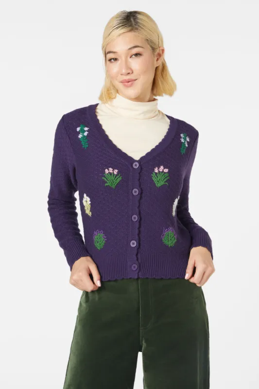 Herb Embroidered Cardi sold by Modcloth