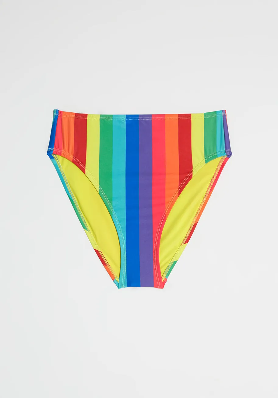 The Franky High-Waisted Bikini Bottom sold by Modcloth product image thumbnail 2