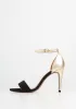 A Mile in Street Style Ankle Strap Heel sold by Modcloth