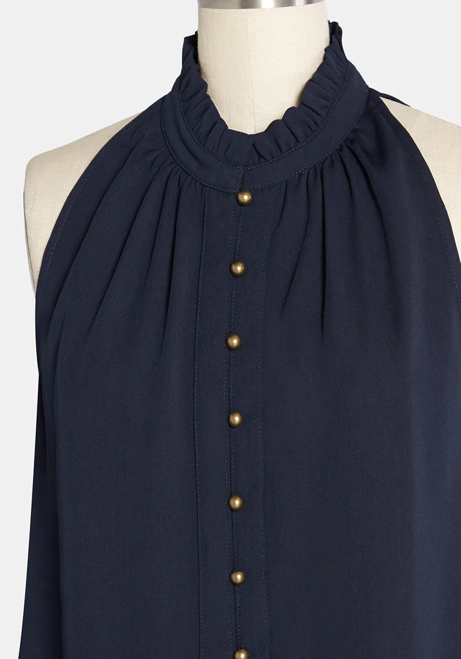 Politely Polished Sleeveless Top sold by Modcloth product image thumbnail 3