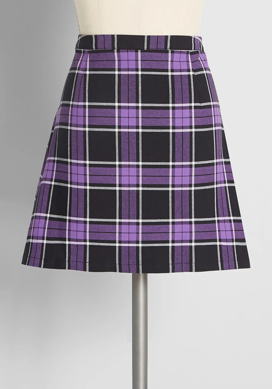 'On Her' Roll Mini Skirt sold by Modcloth product image thumbnail 2