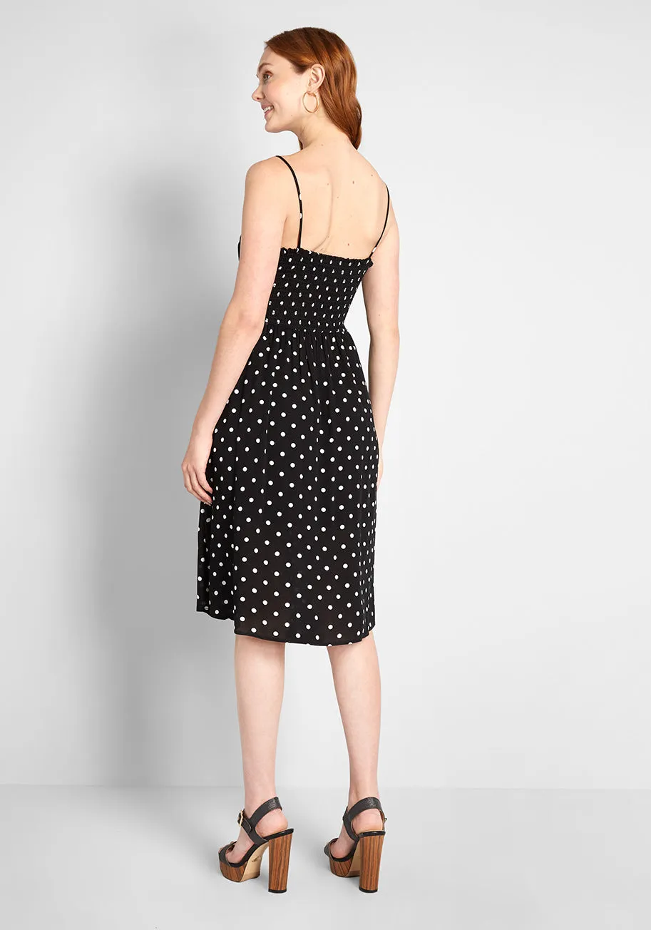 Dotted With Darling Fit-and-Flare Dress sold by Modcloth product image thumbnail 2