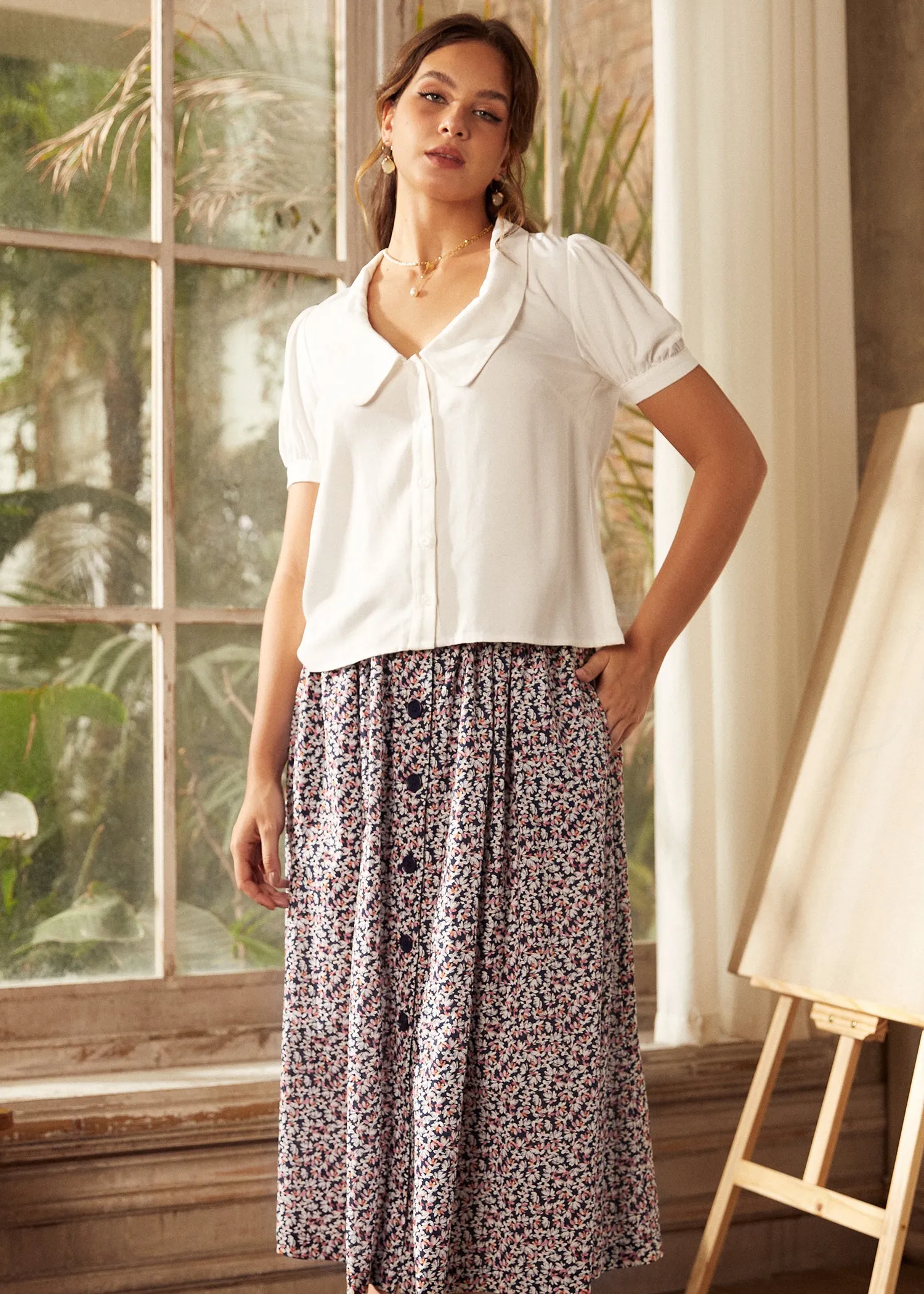 Sandy Cove Shirt sold by Modcloth product image thumbnail 4