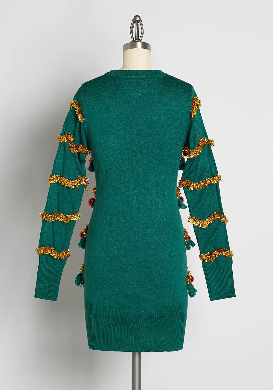 Oh! Christmas Me Sweater Dress sold by Modcloth product image thumbnail 2