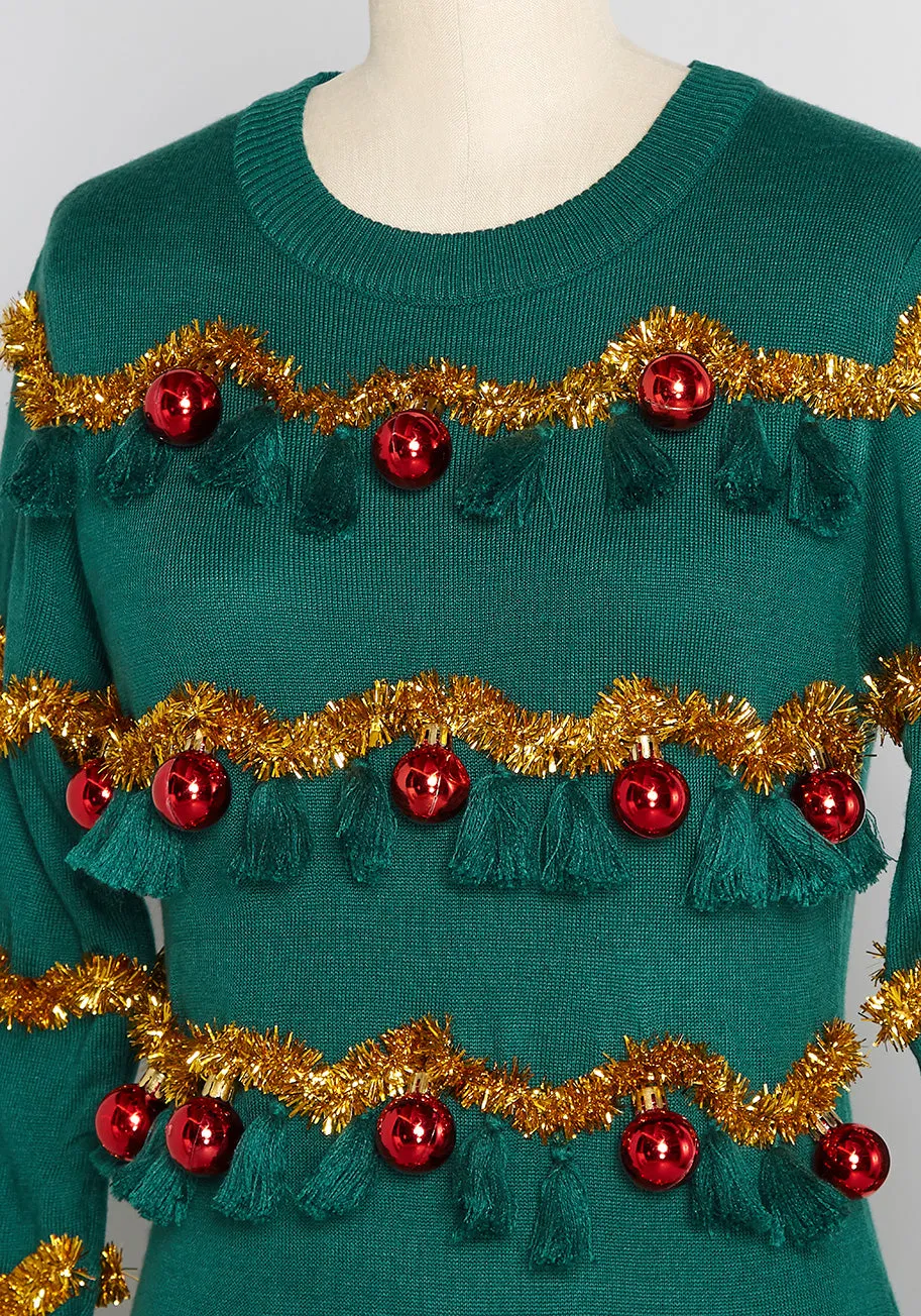 Oh! Christmas Me Sweater Dress sold by Modcloth product image thumbnail 3
