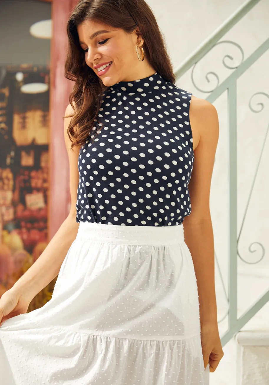 Start With the Basics Mock Neck Top sold by Modcloth product image thumbnail 2