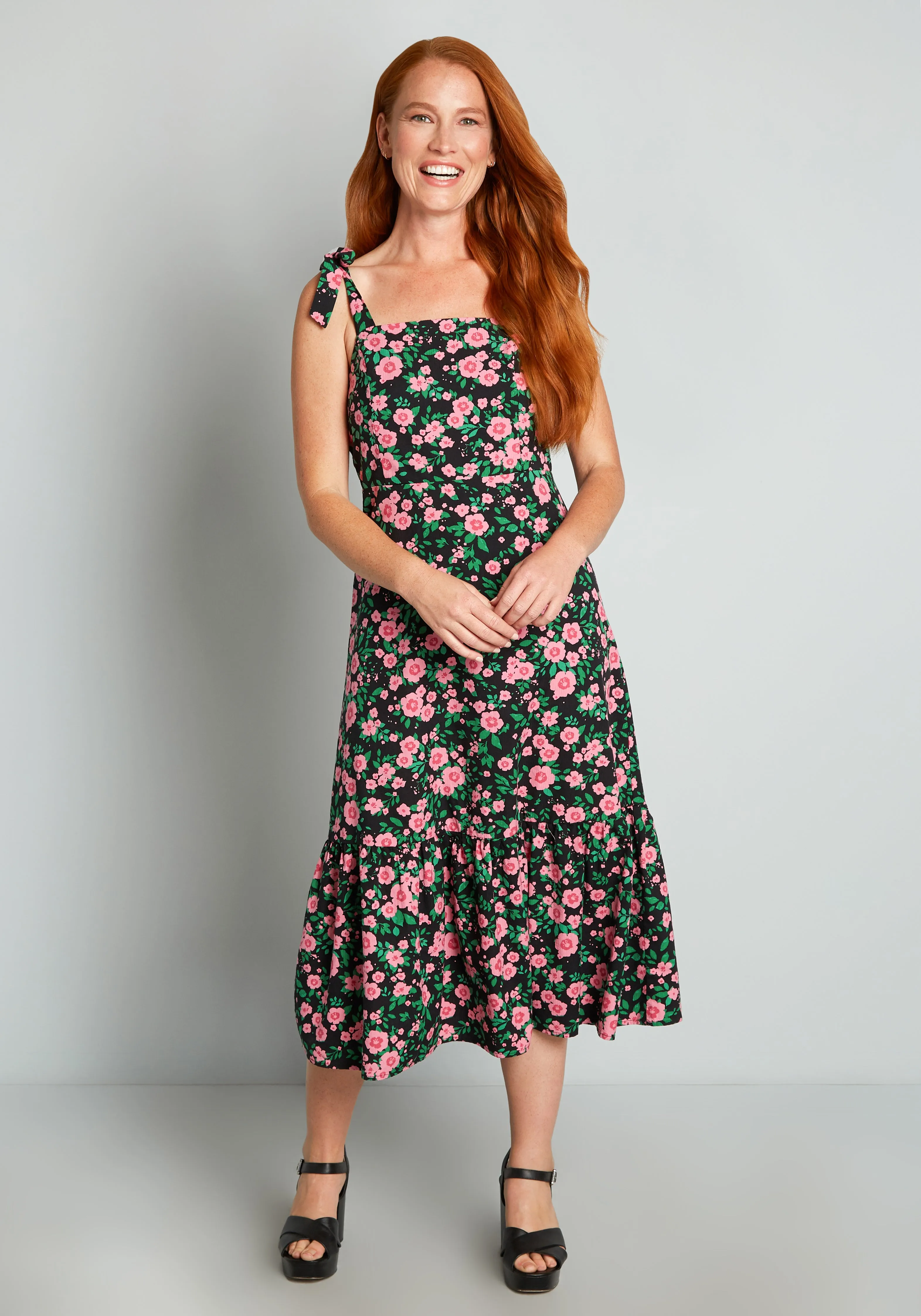 Ka-Bloom! Midi Dress sold by Modcloth product image thumbnail 3