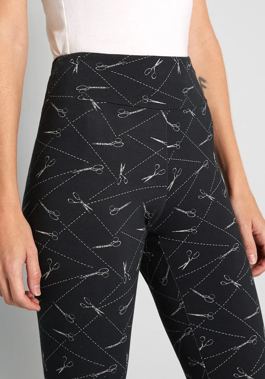 Stretching Towards Casual Leggings sold by Modcloth product image thumbnail 3