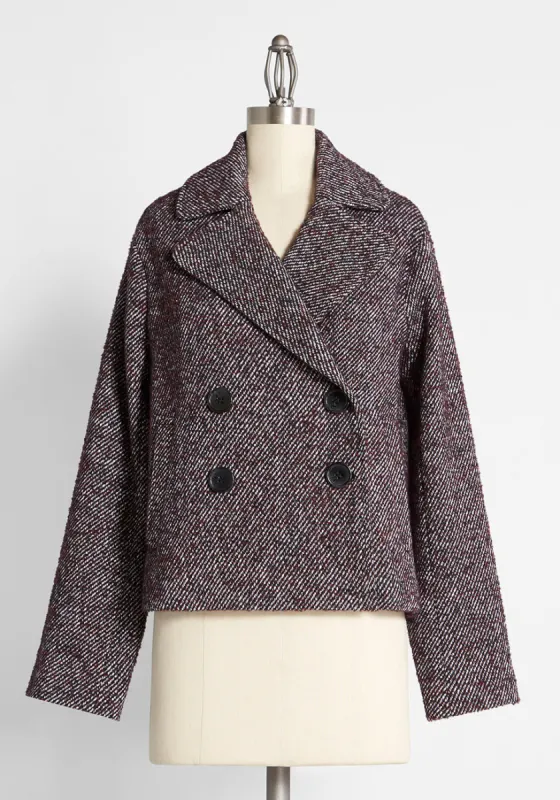 Prim and Proper Peacoat sold by Modcloth