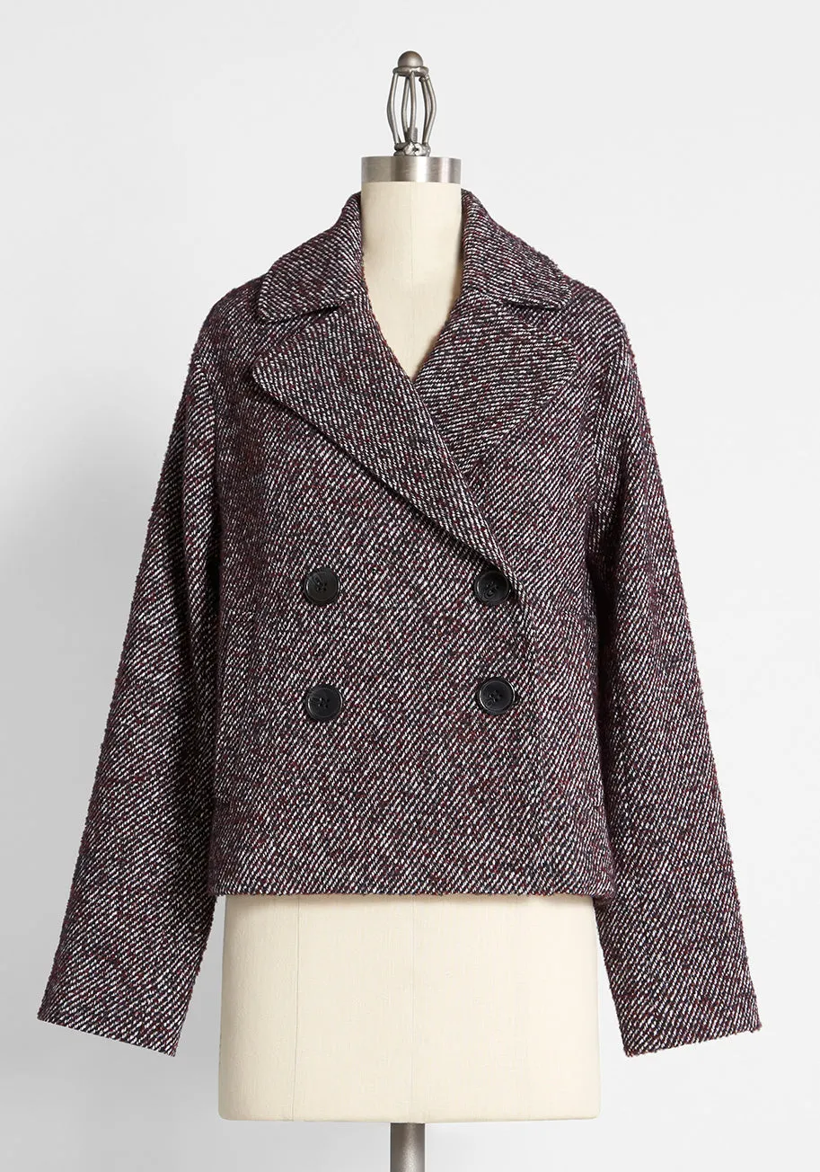 Prim and Proper Peacoat sold by Modcloth