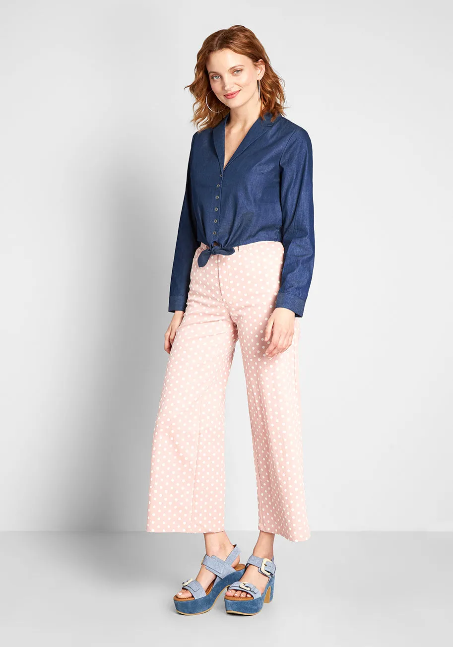 Retro Renewal Cropped Blouse sold by Modcloth product image thumbnail 3