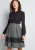 Whirl Record A-Line Skirt sold by Modcloth