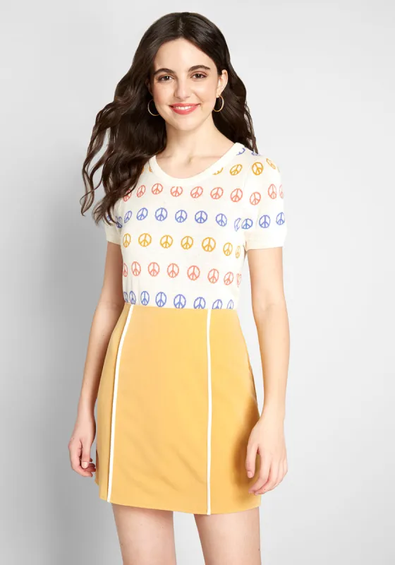 Throwback Beauty Short Sleeve Sweater sold by Modcloth