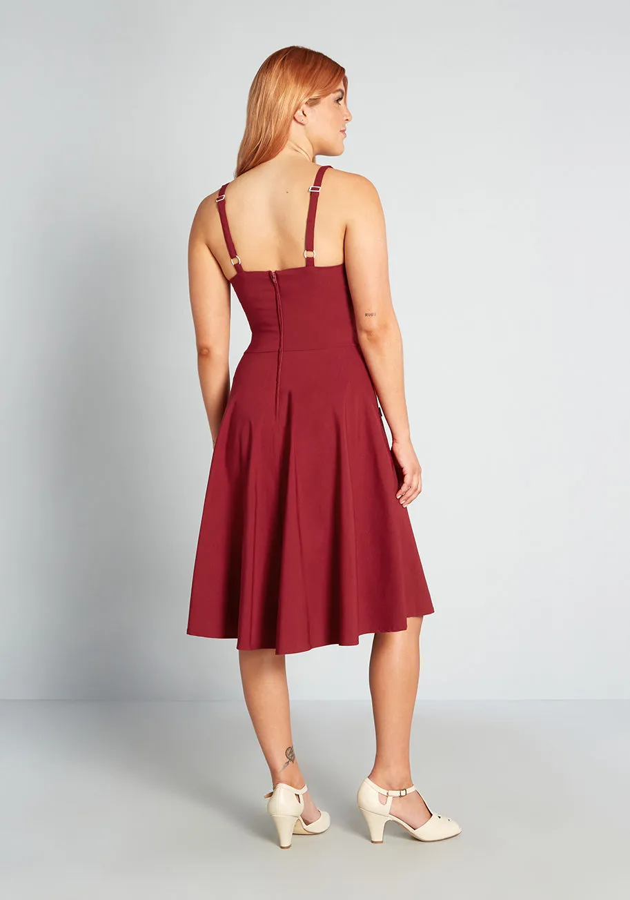 Naut-ical for Nothing Swing Dress sold by Modcloth product image thumbnail 2