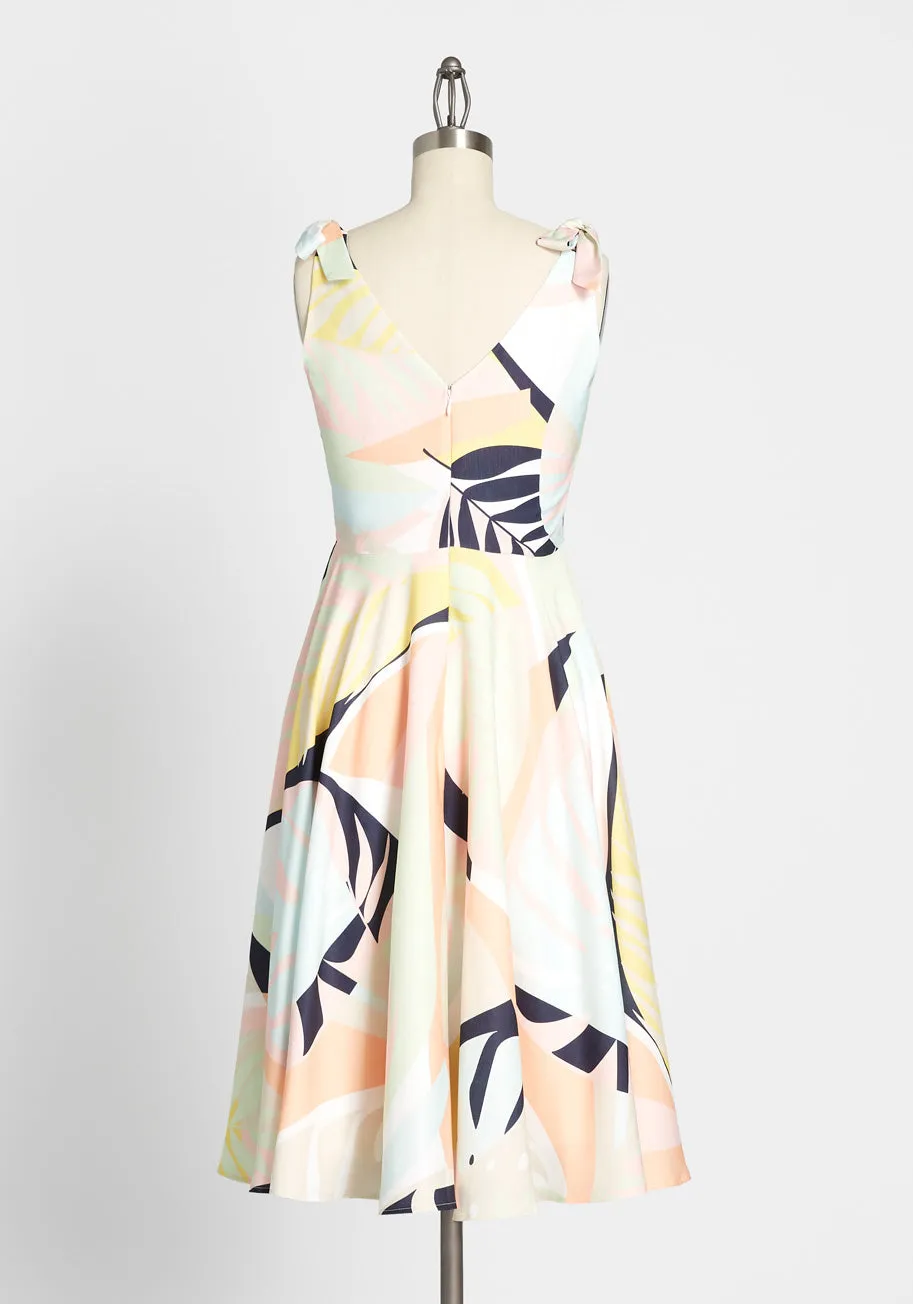 ModCloth x Hutch In Summery Tie-Shoulder Dress sold by Modcloth product image thumbnail 2