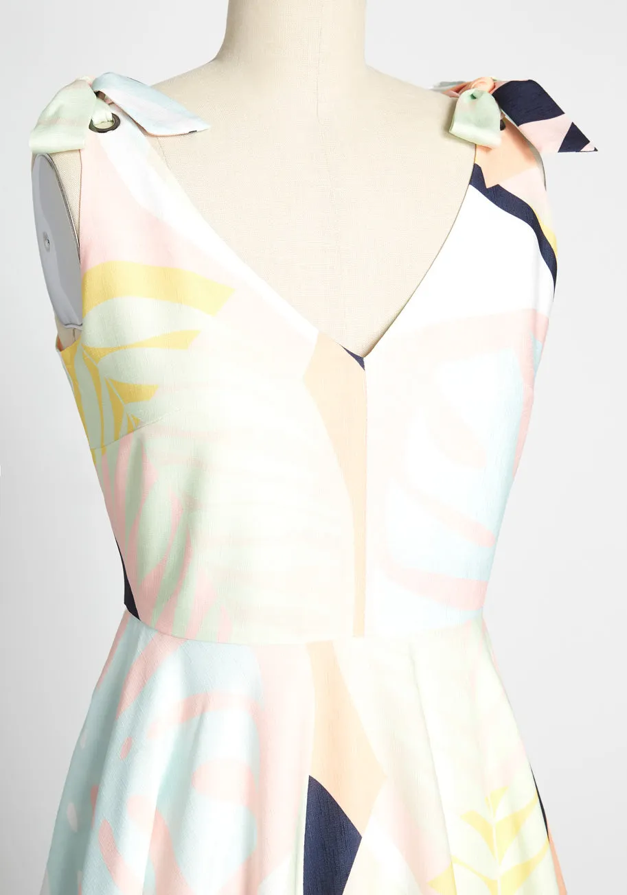 ModCloth x Hutch In Summery Tie-Shoulder Dress sold by Modcloth product image thumbnail 3