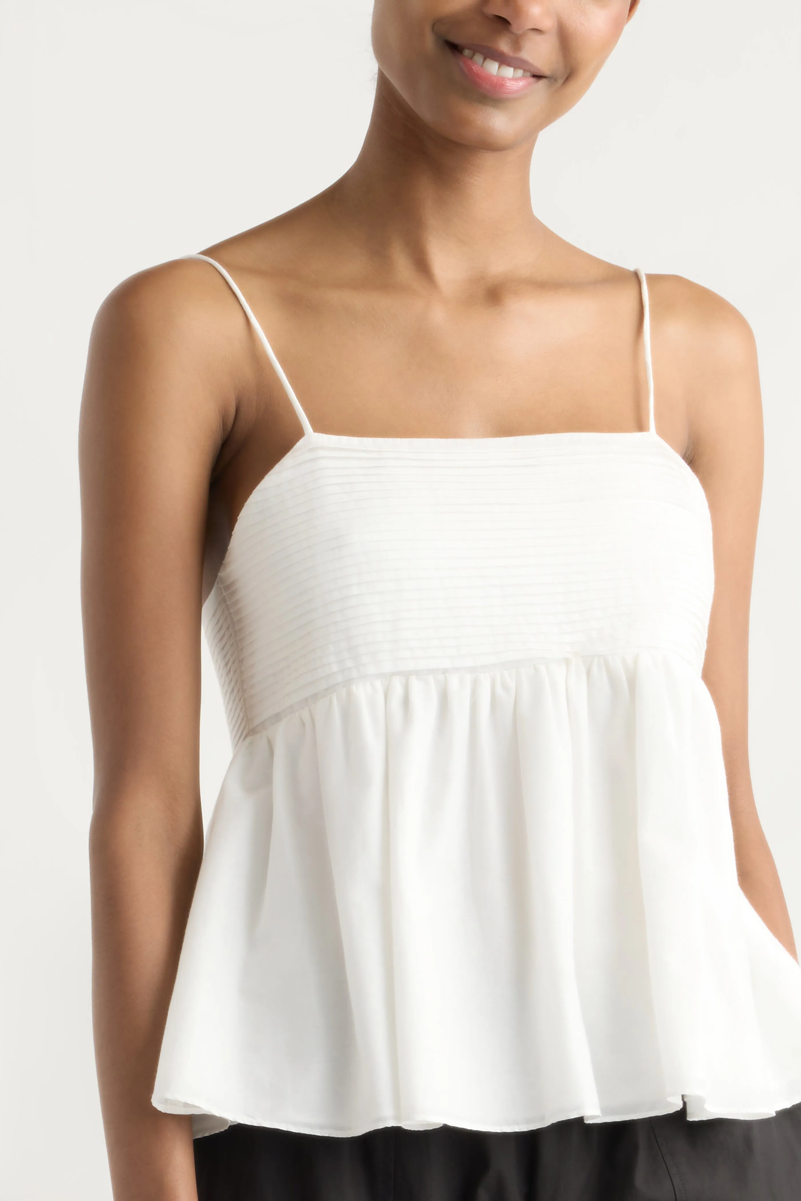 Molly Pintuck Cotton-Silk Top sold by Modern Citizen product image thumbnail 4