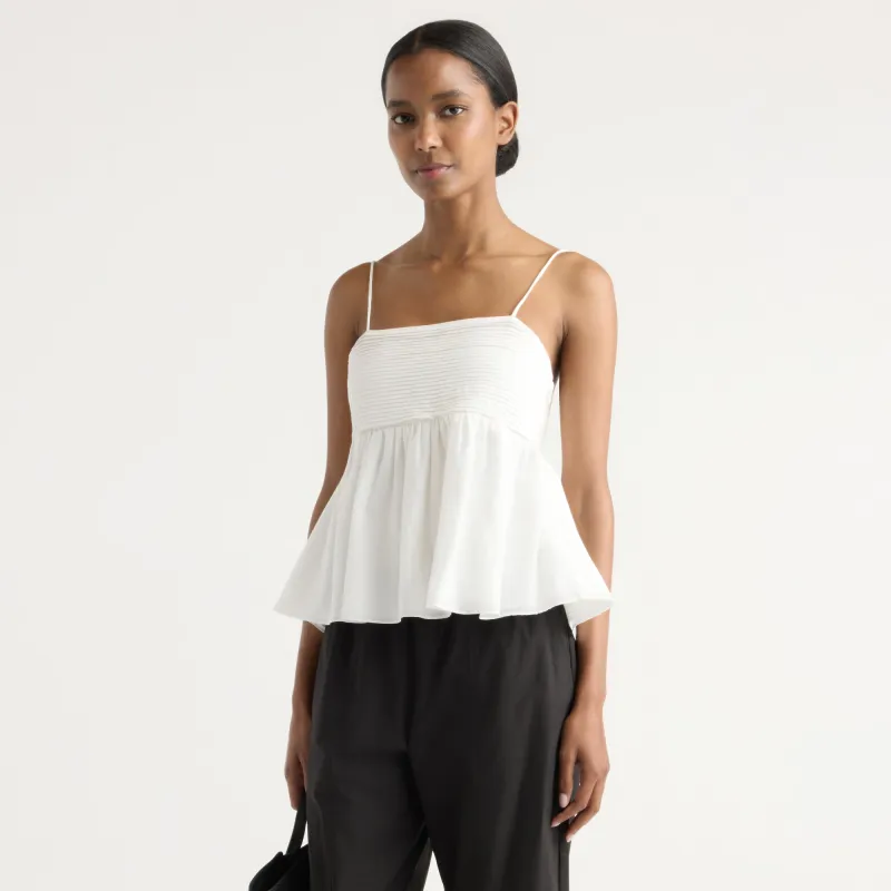 Molly Pintuck Cotton-Silk Top made by Modern Citizen