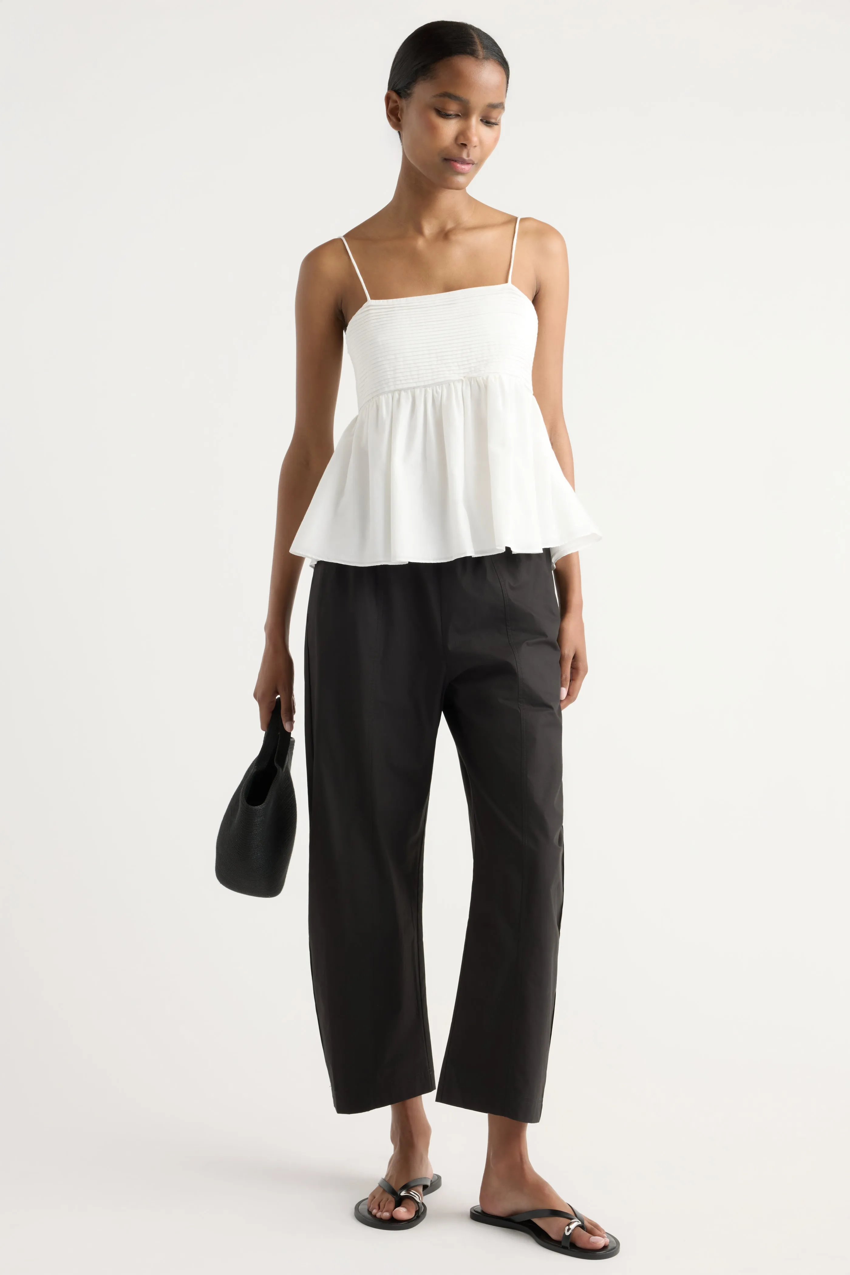 Molly Pintuck Cotton-Silk Top sold by Modern Citizen product image thumbnail 5