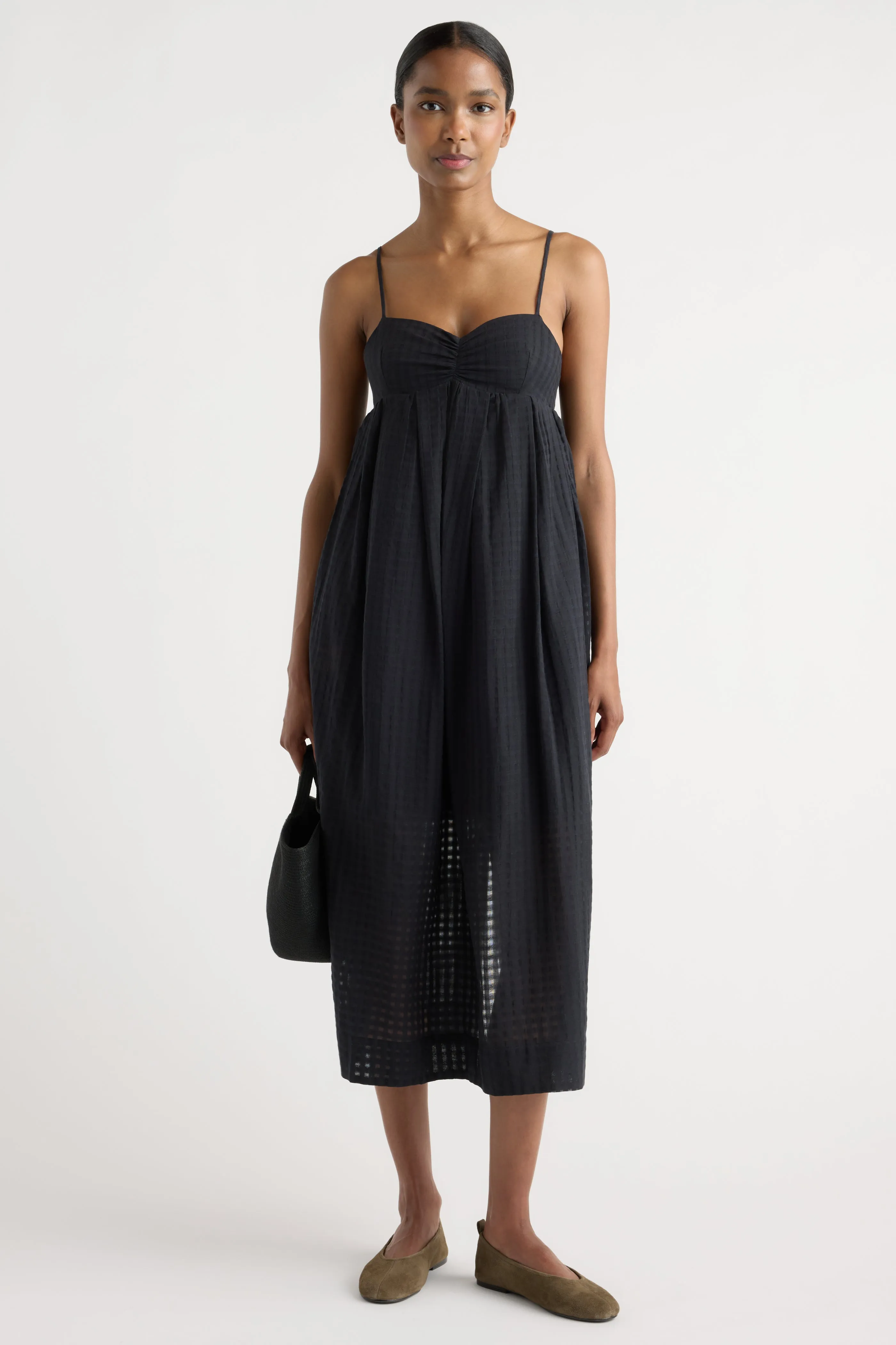 Afrodita Sweetheart Gingham Maxi Dress sold by Modern Citizen product image thumbnail 2