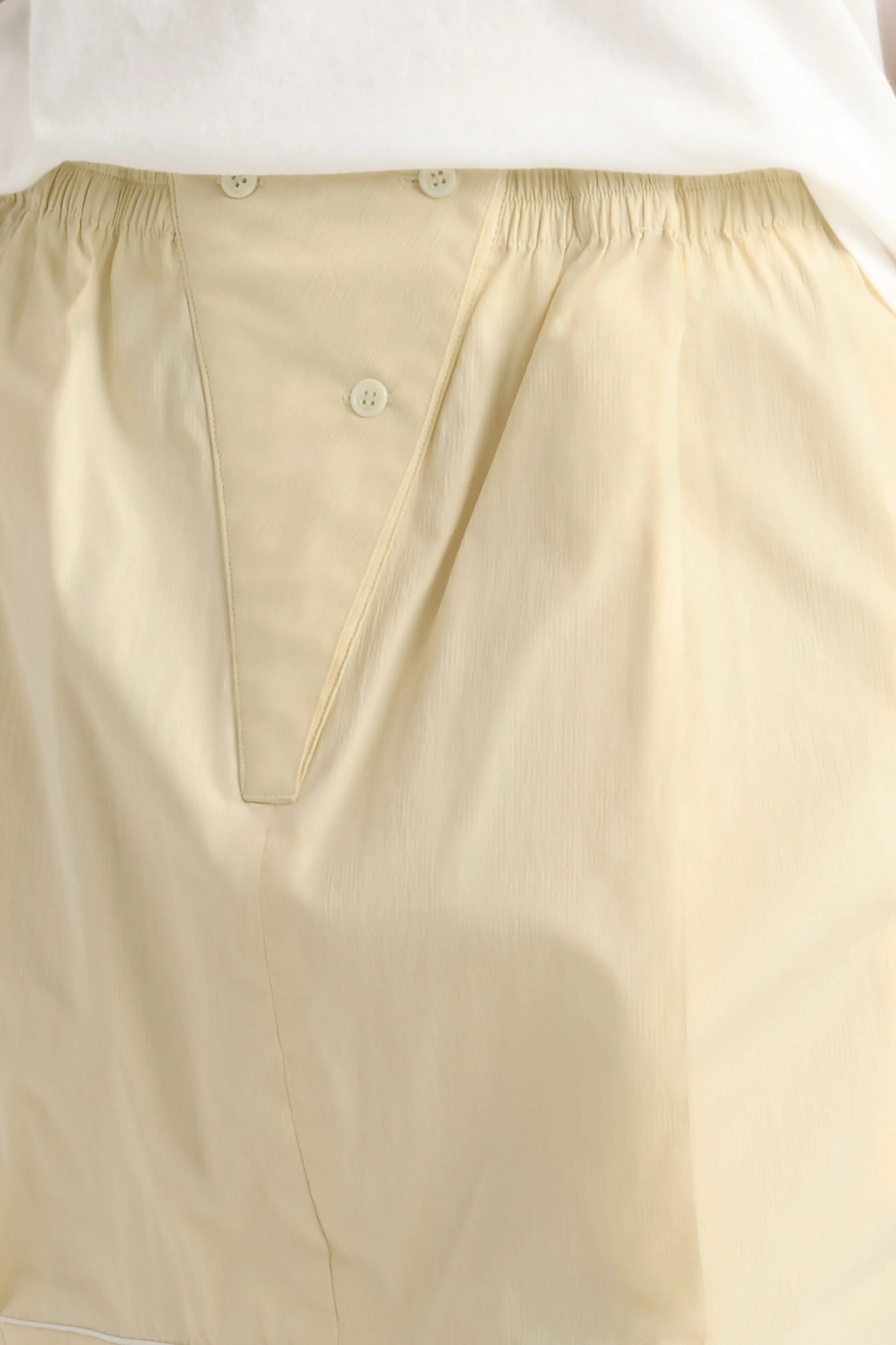 Misha Stretch-Waist Placket Mini Skirt sold by Modern Citizen product image thumbnail 4