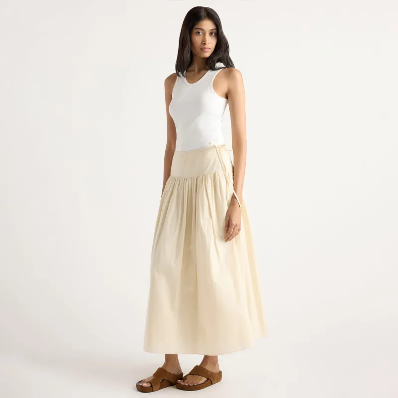 Bao Organic Cotton Drop-Waist Skirt made by Modern Citizen