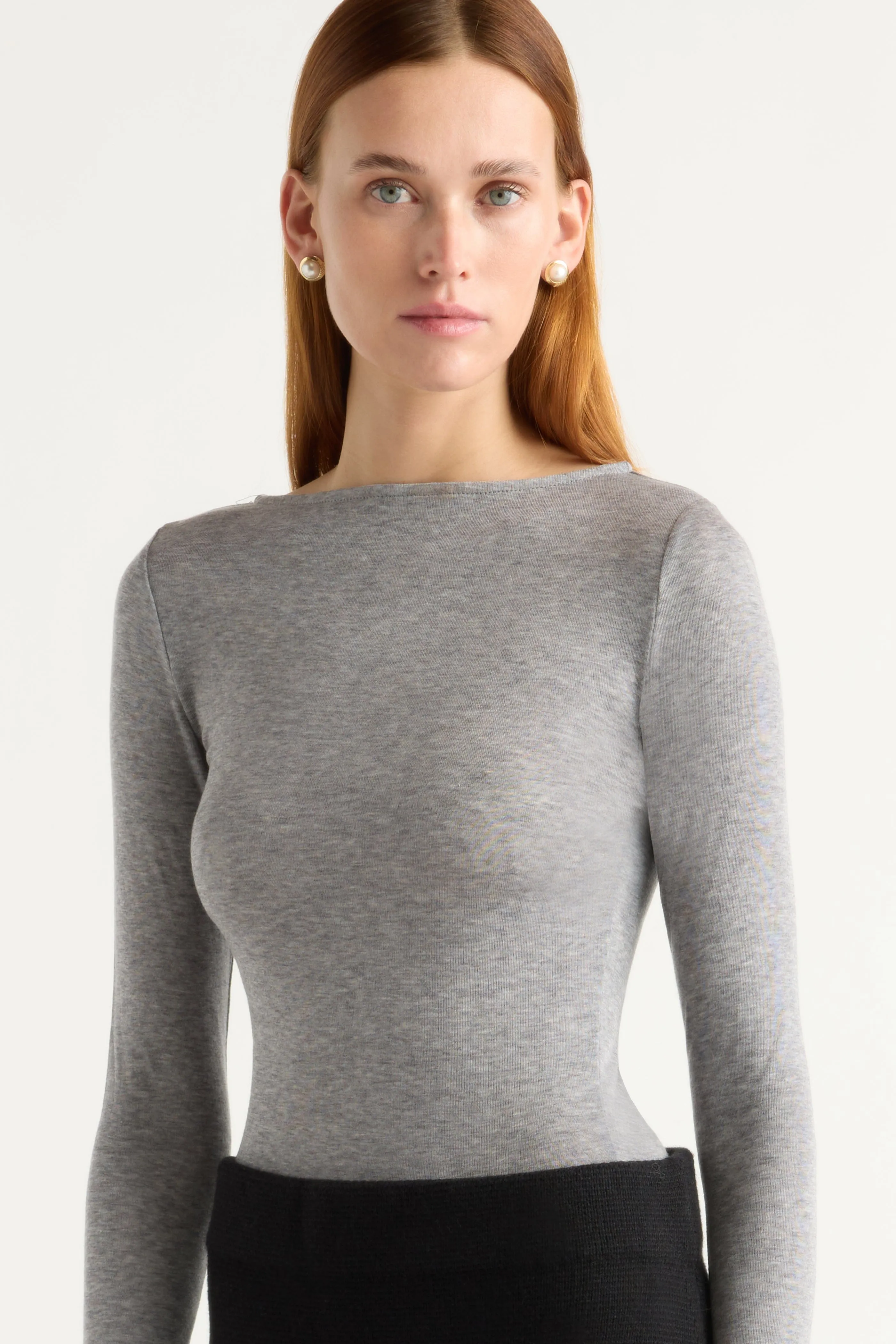 Lana Tencel-Wool Semi-Sheer Tee sold by Modern Citizen product image thumbnail 4