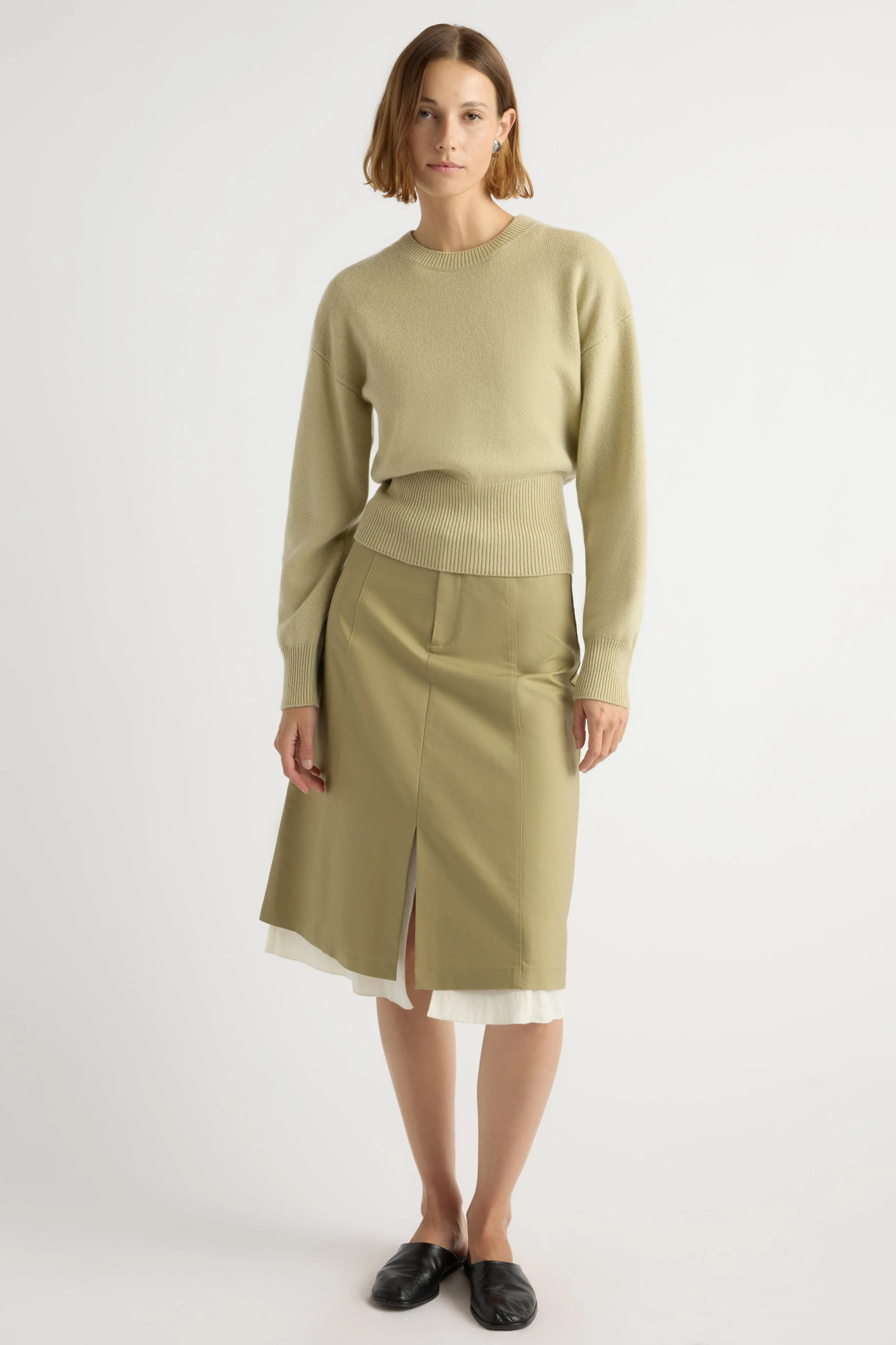 Marielle Wool-Cashmere Blouson Sweater sold by Modern Citizen product image thumbnail 3
