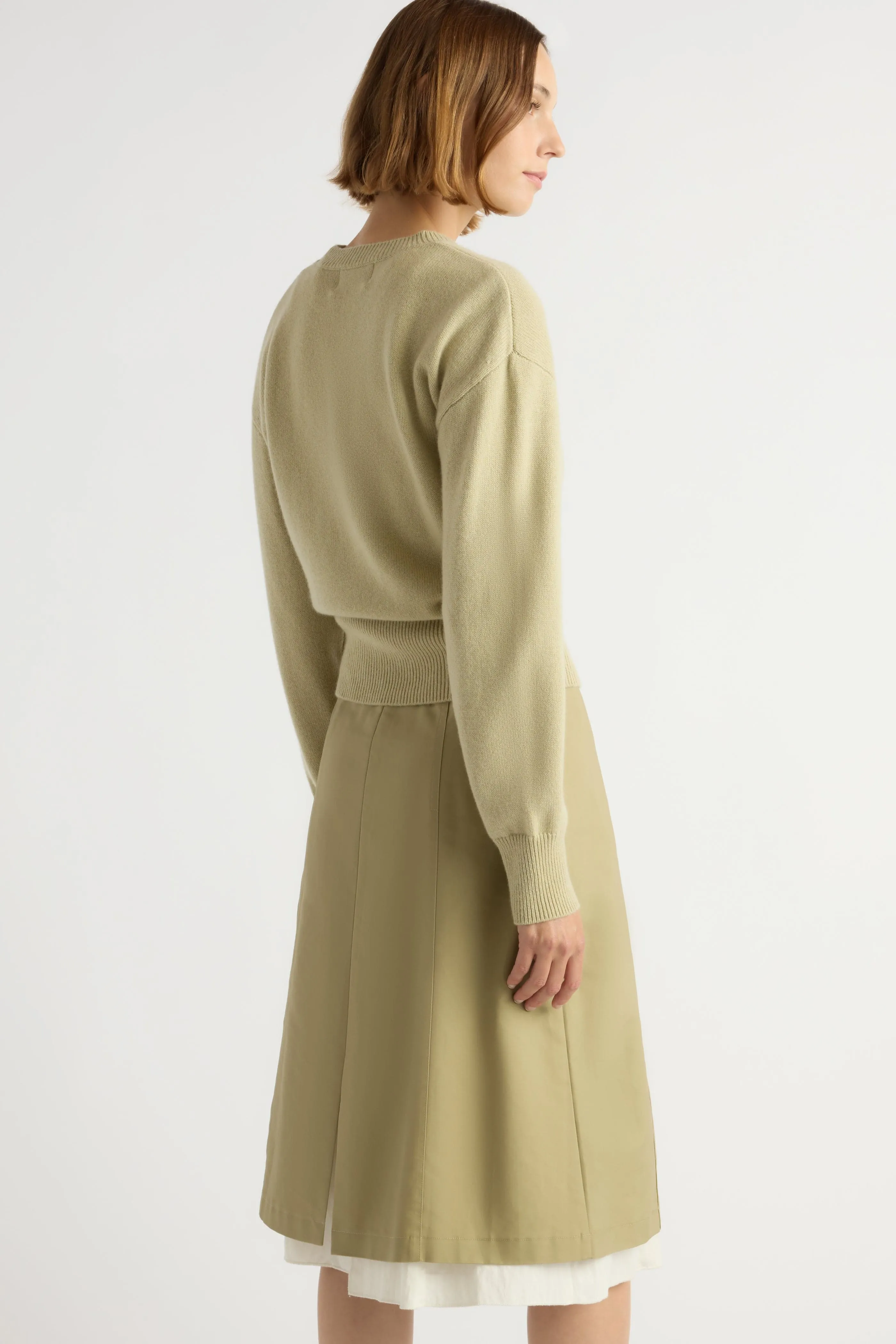 Marielle Wool-Cashmere Blouson Sweater sold by Modern Citizen product image thumbnail 4