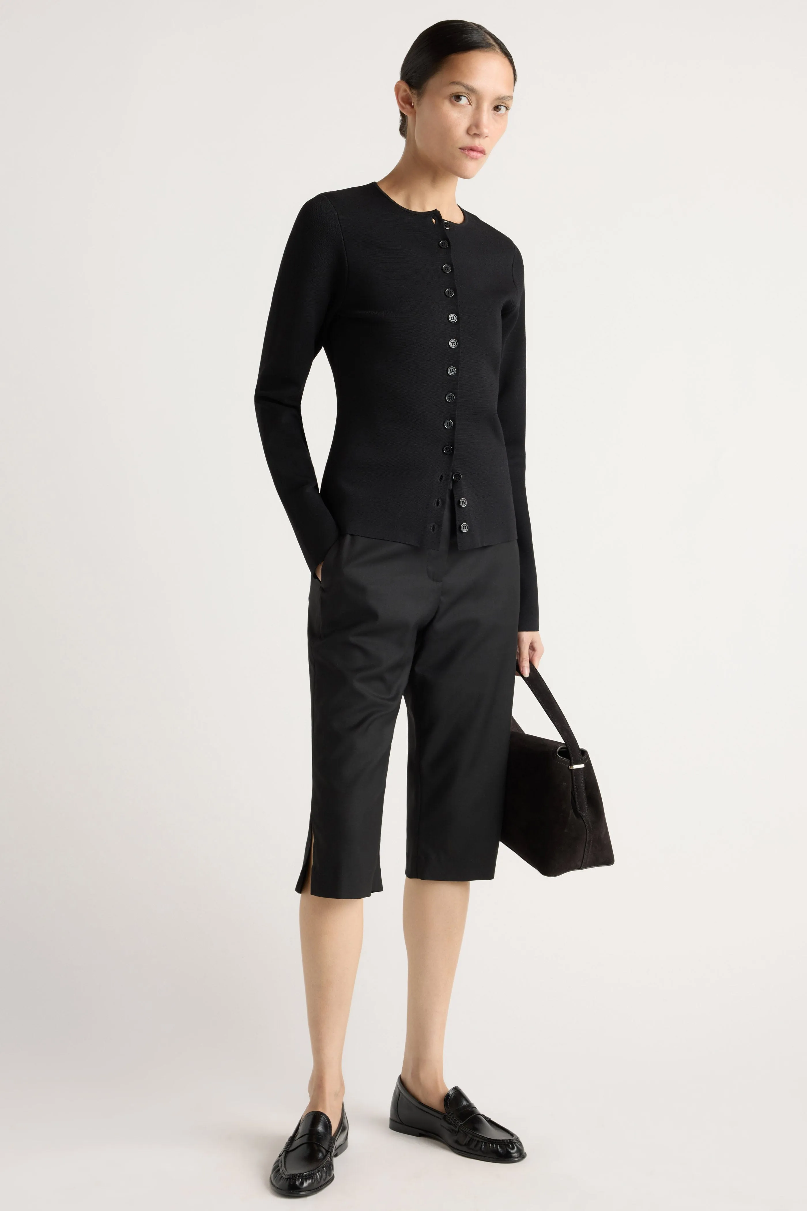 Lexi Tailored Capri Pant sold by Modern Citizen product image thumbnail 5