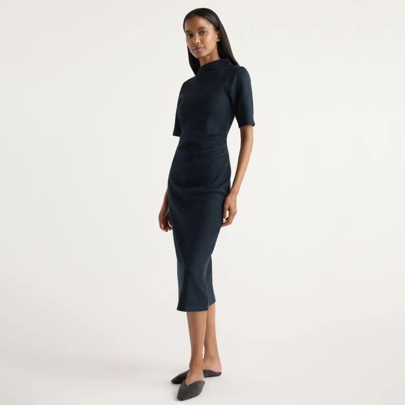 Evie Ribbed-Knit Jersey Dress made by Modern Citizen