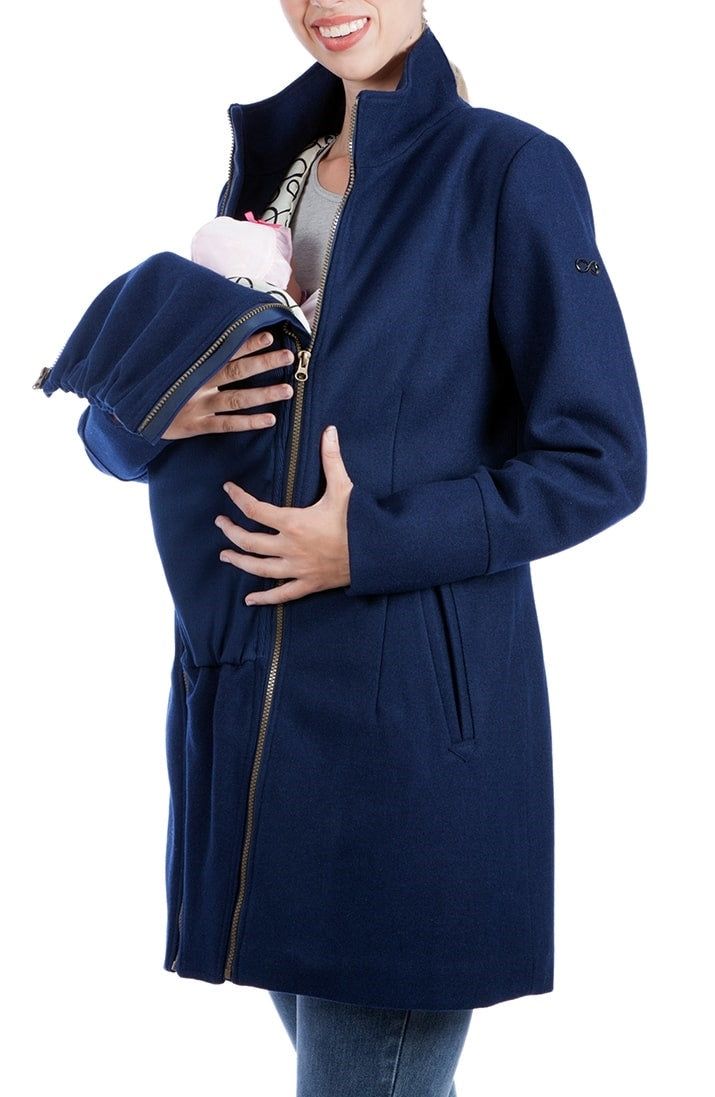 Brittany 3 in 1 Maternity Wool Coat sold by Modern Eternity product image thumbnail 5