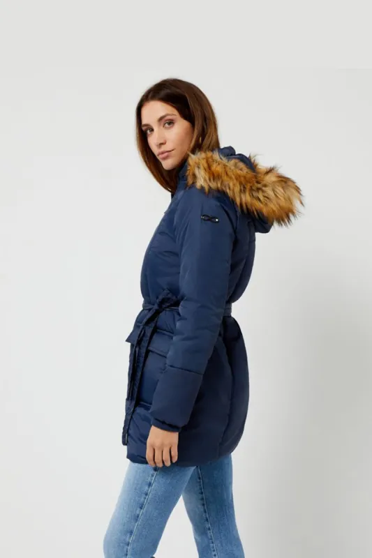 Belted Waterproof Winter Coat sold by Modern Eternity