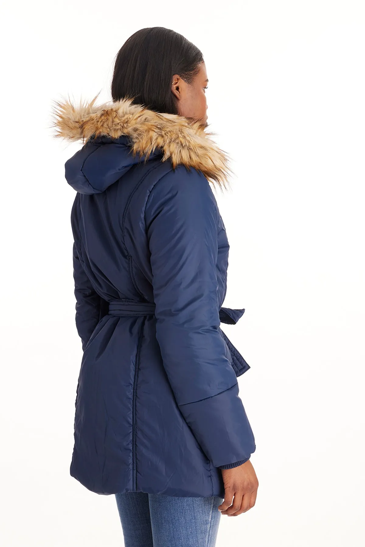 Belted Waterproof Winter Coat sold by Modern Eternity product image thumbnail 2