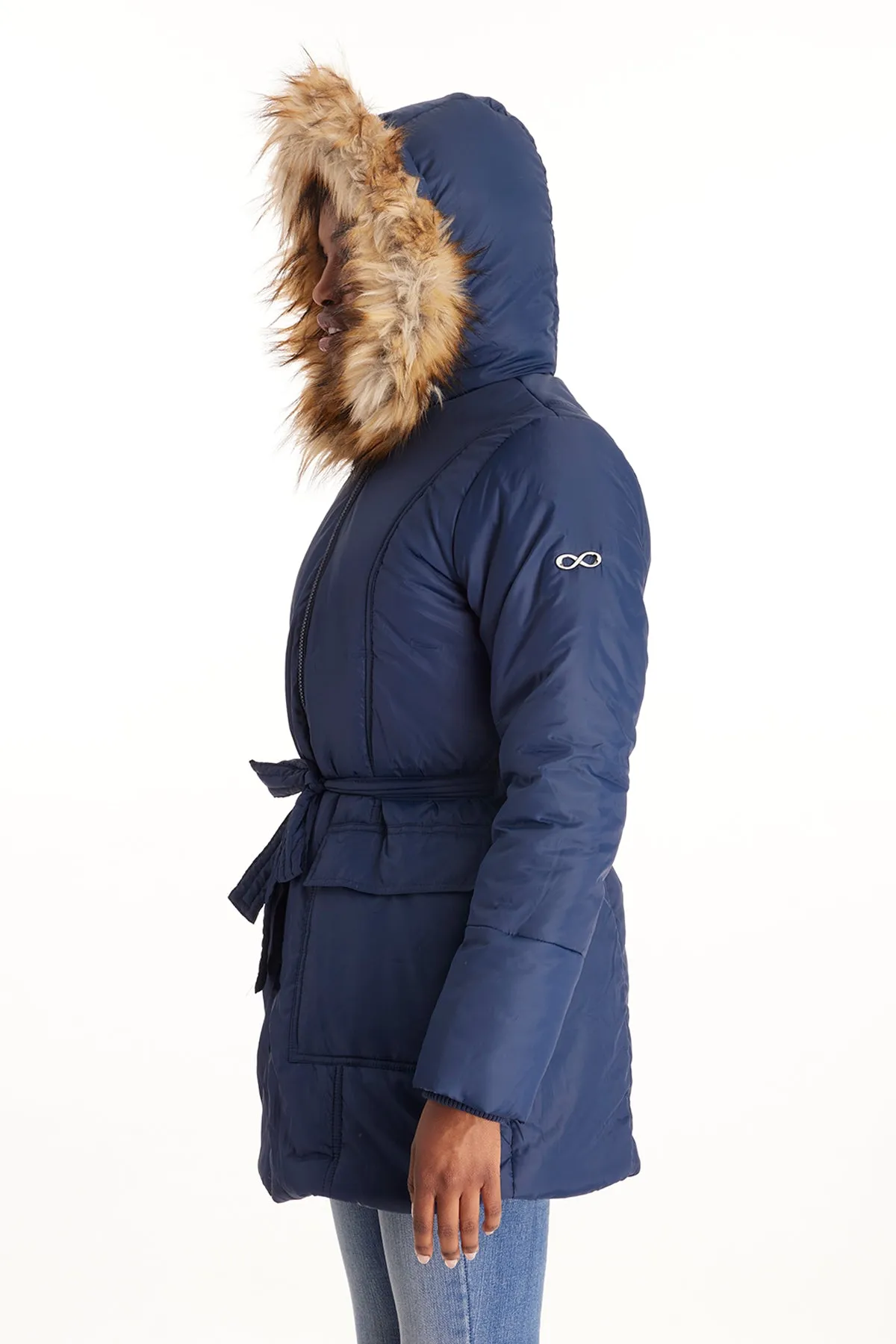 Belted Waterproof Winter Coat sold by Modern Eternity product image thumbnail 5