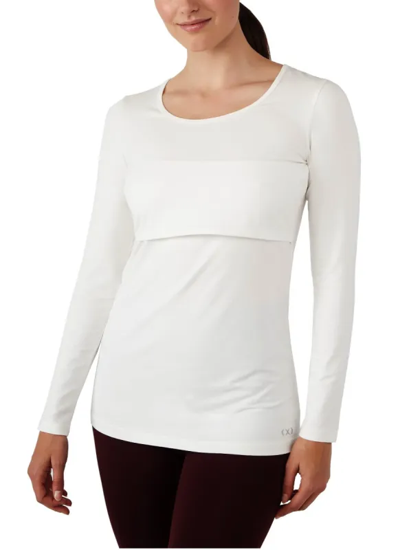Charlotte Long Sleeves Round Neck Nursing Top sold by Modern Eternity