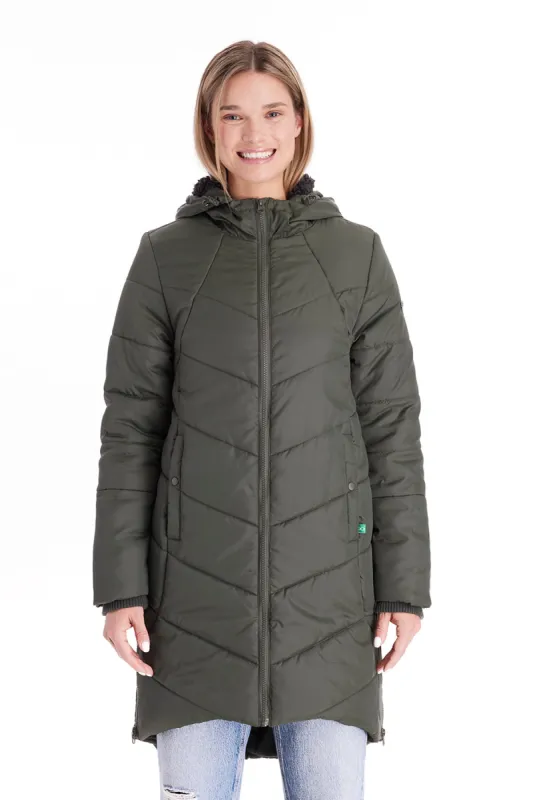 Harper 3 in 1 Maternity Coat Cocoon Mid Thigh sold by Modern Eternity