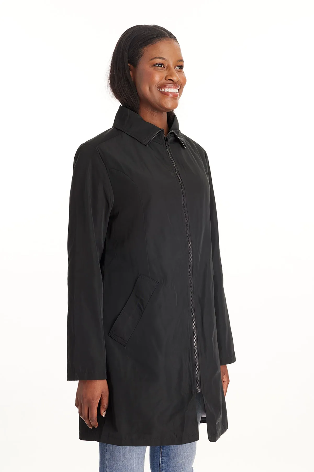 Twill Trench Coat sold by Modern Eternity product image thumbnail 4