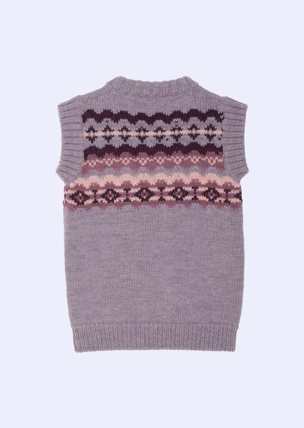 Gabi Vest Purple sold by MOLLY GODDARD product image thumbnail 2