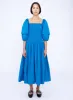Willa Dress Blue sold by MOLLY GODDARD