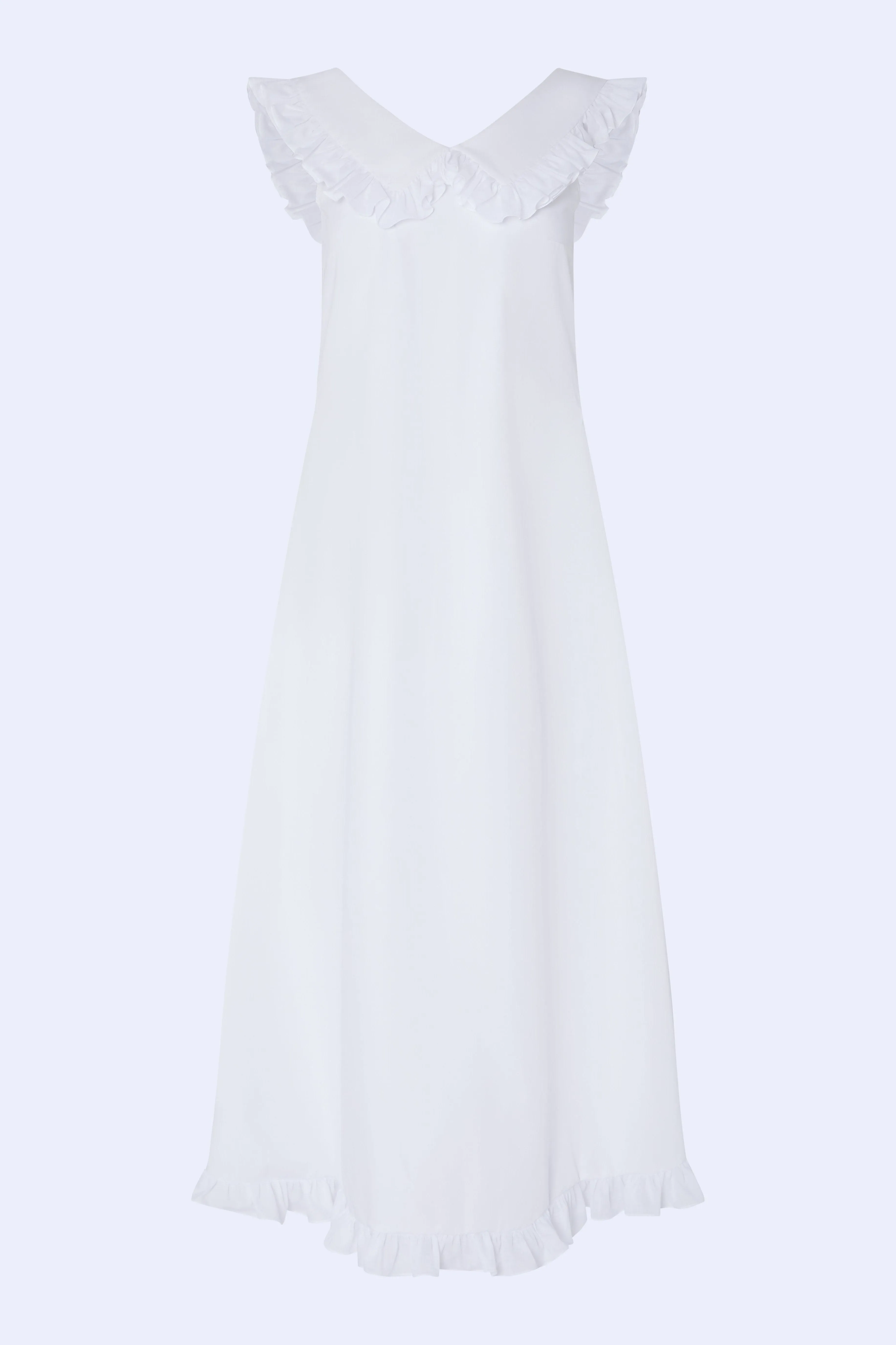 Laura Dress White sold by MOLLY GODDARD