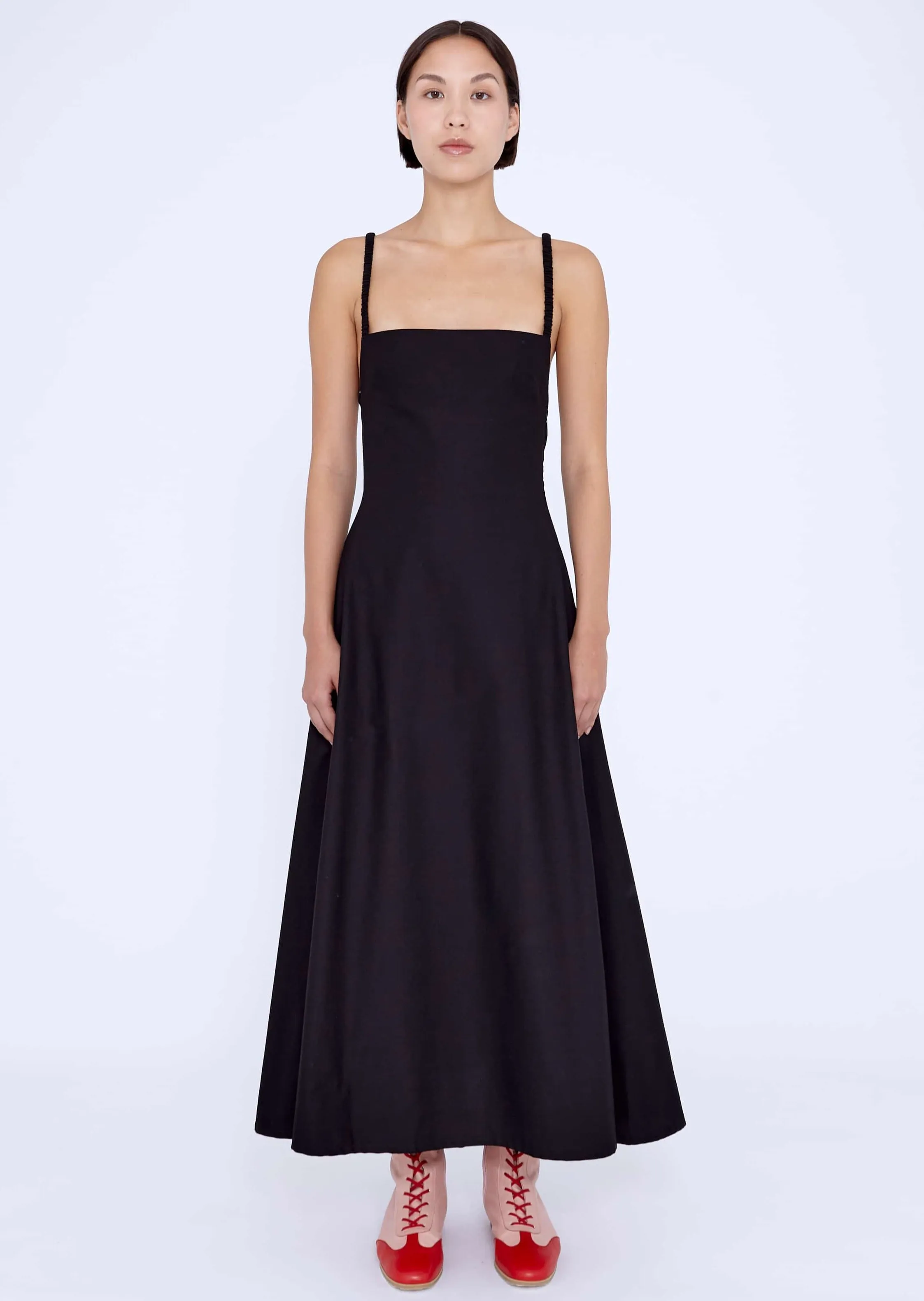 Raya Dress Black sold by MOLLY GODDARD product image thumbnail 4
