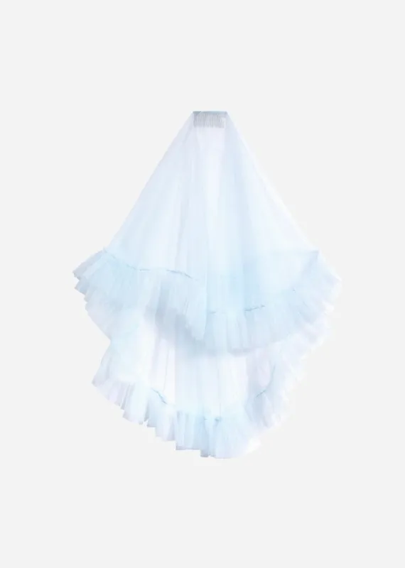 Moon Veil Blue made by MOLLY GODDARD