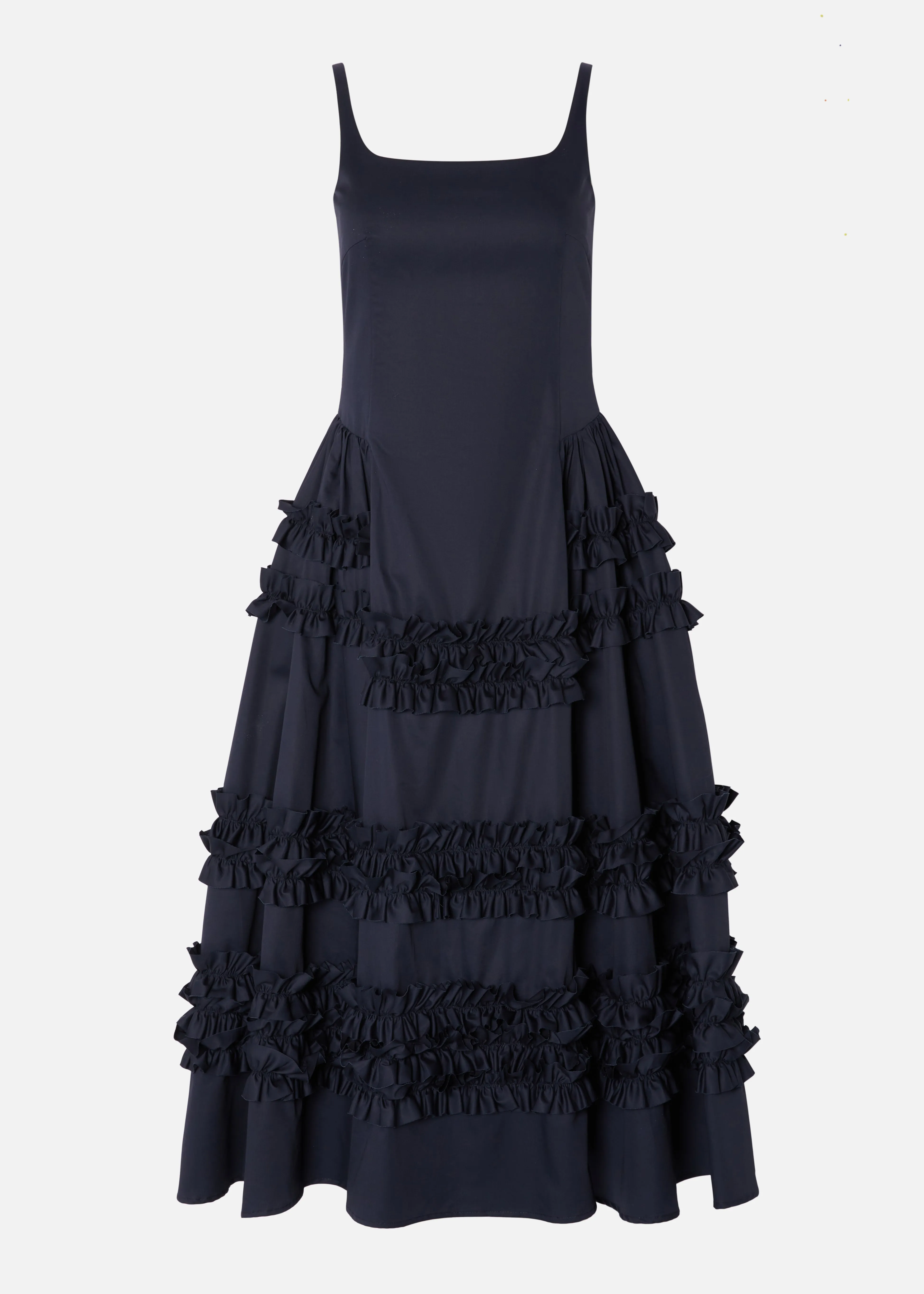 Ruby Dress Navy sold by MOLLY GODDARD